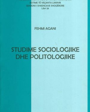 Studime Sociologjike dhe Politologjike  Fehmi Agani