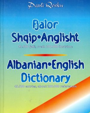 Fjalor Shqip-Anglisht 45 500 fjale  Pavli Qesku
