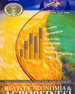 Revista Ekonomia & Agrobiznesi- Fakulteti i Ekonomisë dhe Agrobiznesit, Universiteti Bujqësor i Tiranës