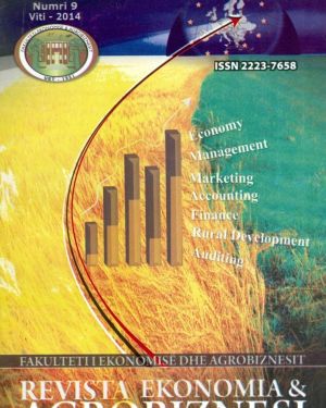Revista Ekonomia & Agrobiznesi- Fakulteti i Ekonomisë dhe Agrobiznesit, Universiteti Bujqësor i Tiranës