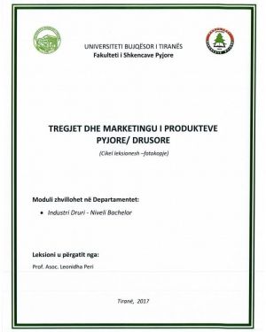 tregjet dhe marketingu i produkteve pyjore/drusore -leonidha peri