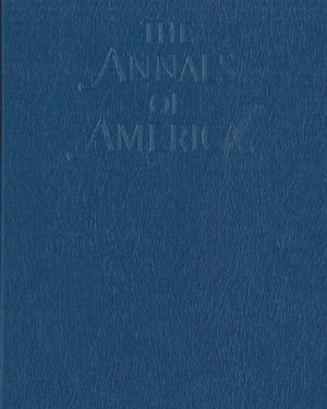 The Annals of America 1
