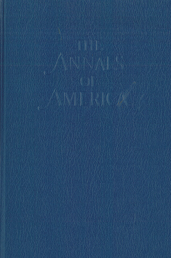 The Annals of  America 4